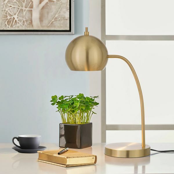 gold dome table lamp